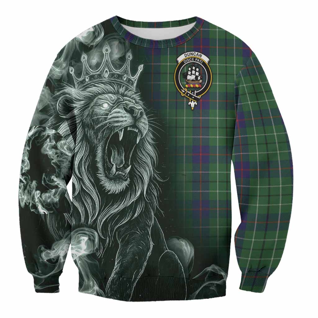 Duncan Tartan Sweatshirt Roaring Lion Heritage
