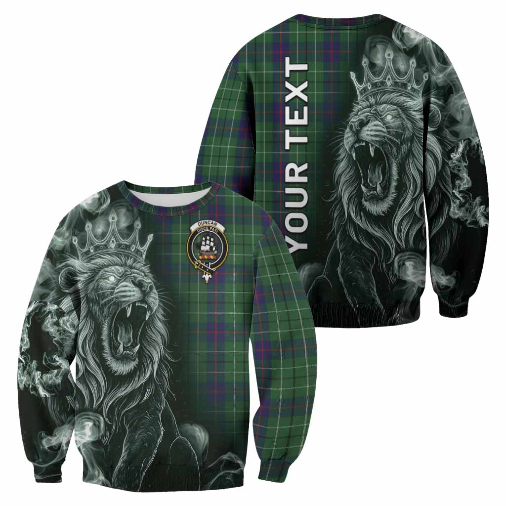 Duncan Tartan Sweatshirt Roaring Lion Heritage