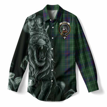 Duncan Tartan Women Casual Shirt Roaring Lion Heritage