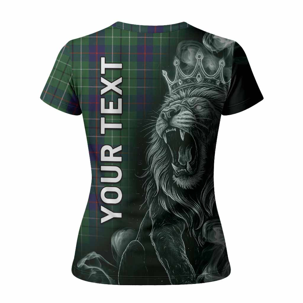 Duncan Tartan Women T shirt Roaring Lion Heritage