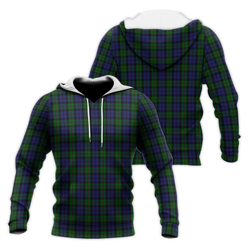 Dundas Tartan Knitted Hoodie Unisex - Tartan Vibes Clothing