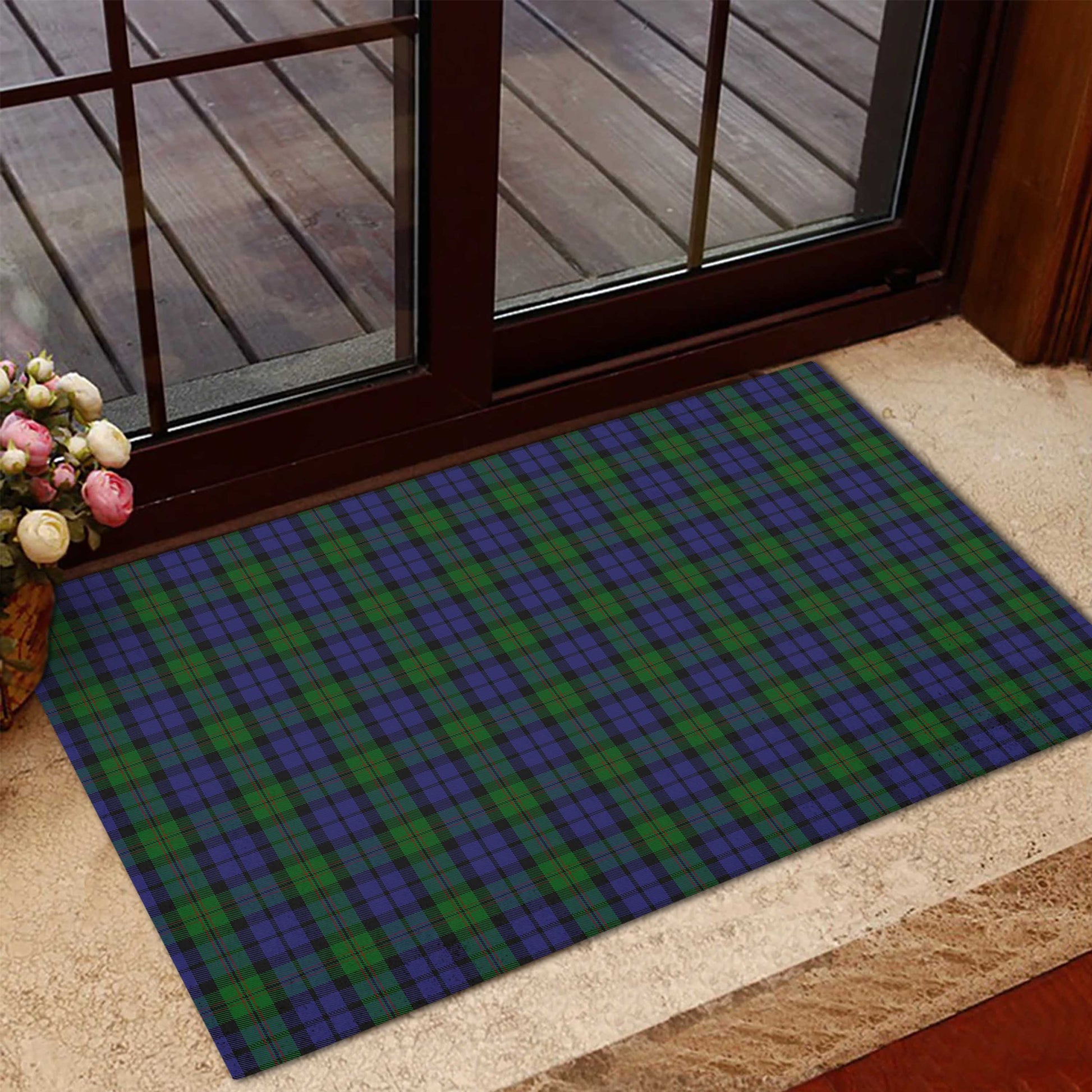 Dundas Tartan Rubber Doormat L 60*90cm - Tartan Vibes Clothing