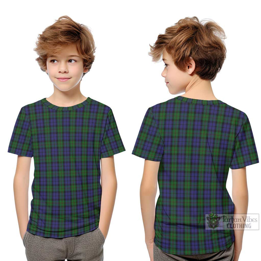 Dundas Tartan Kid T-Shirt Youth XL Size14 - Tartan Vibes Clothing