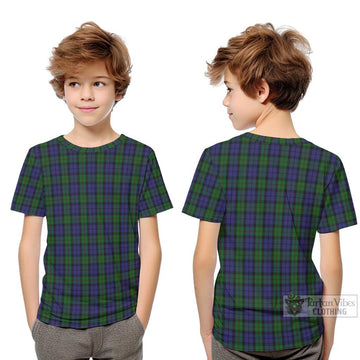 Dundas Tartan Kid T-Shirt Youth XL Size14 - Tartan Vibes Clothing