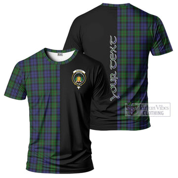 Dundas Tartan T-Shirt with Family Crest and Half Of Me Style Kid's Shirt - Tartan Vibes Clothing