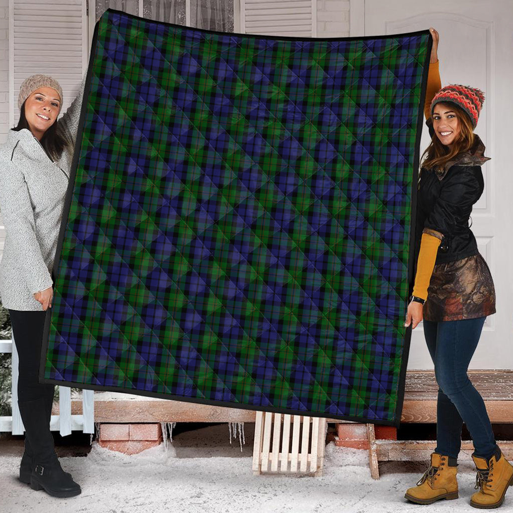 Dundas Tartan Quilt Super King Quilt 91" x 110" - Tartan Vibes Clothing