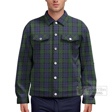 Dundas Tartan Unisex Lapel Cotton Jacket Unisex - Tartan Vibes Clothing