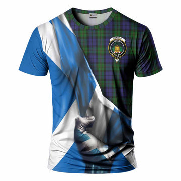 Dundas Tartan T-Shirt with Family Crest Scotland Patriotic Style Kid's Shirt - Tartan Vibes Clothing