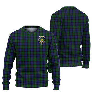 Dundas Tartan Ugly Sweater with Family Crest Unisex - Tartan Vibes Clothing