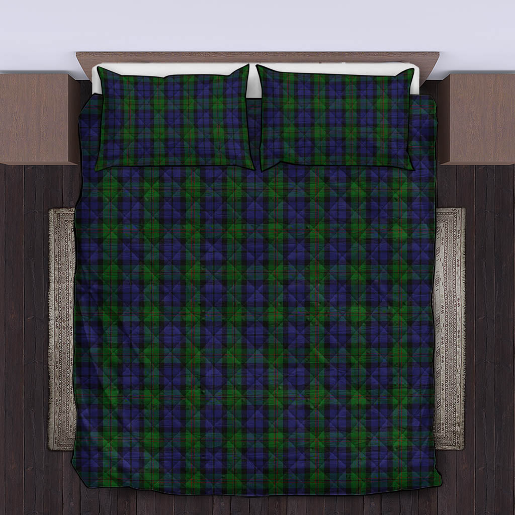 Dundas Tartan Quilt Bed Set King - Tartan Vibes Clothing