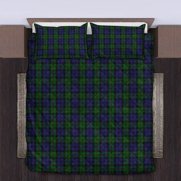 Dundas Tartan Quilt Bed Set King - Tartan Vibes Clothing