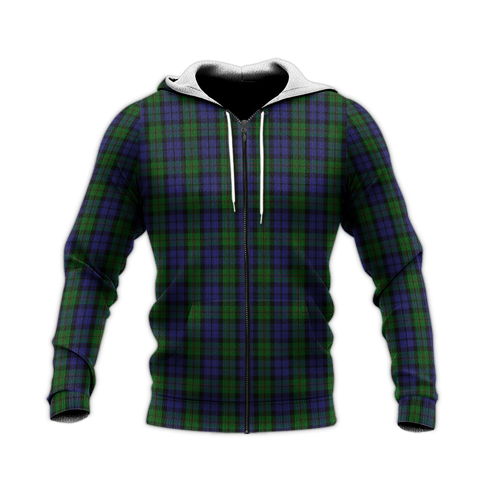 Dundas Tartan Knitted Hoodie - Tartan Vibes Clothing