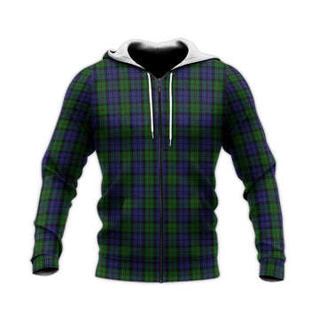 Dundas Tartan Knitted Hoodie - Tartan Vibes Clothing