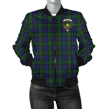 Dundas Tartan Bomber Jacket with Family Crest - Tartan Vibes Clothing