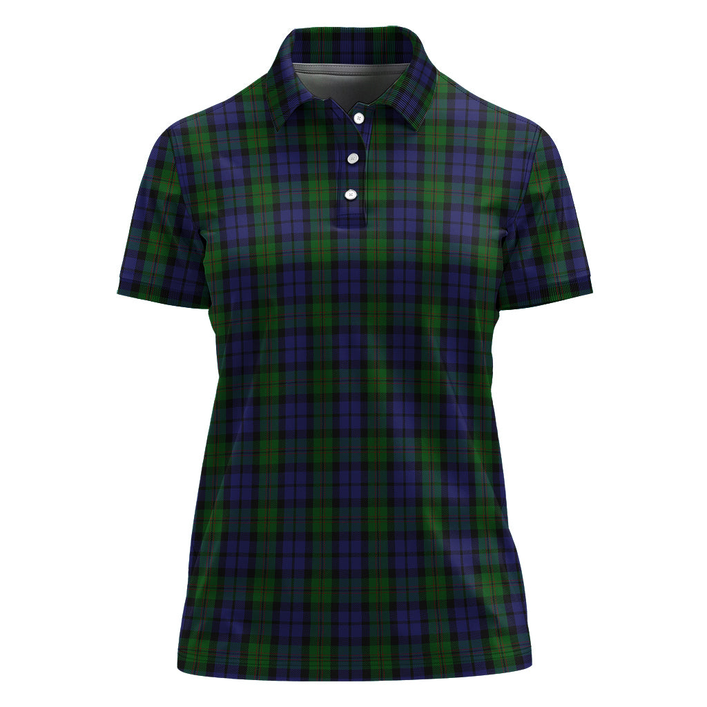 Dundas Tartan Polo Shirt For Women - Tartan Vibes Clothing