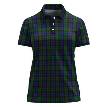 Dundas Tartan Polo Shirt For Women - Tartan Vibes Clothing