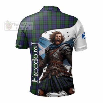 Dundas Crest Tartan Polo Shirt Inspired by the Freedom of Scottish Warrior - Tartan Vibes Clothing