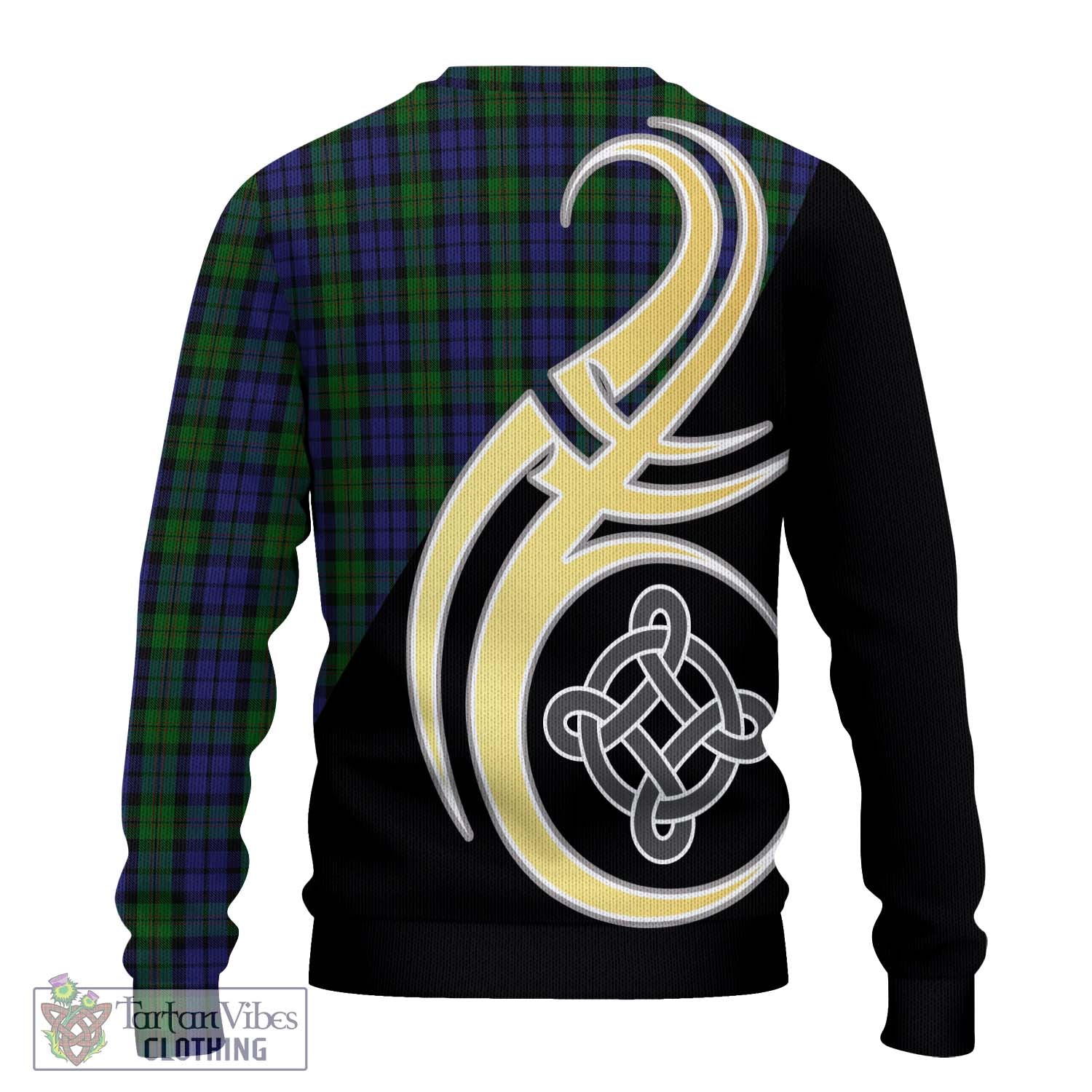 Dundas Tartan Ugly Sweater with Family Crest and Celtic Symbol Style - Tartan Vibes Clothing