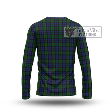 Dundas Tartan Long Sleeve T-Shirt with Family Crest DNA In Me Style - Tartan Vibes Clothing
