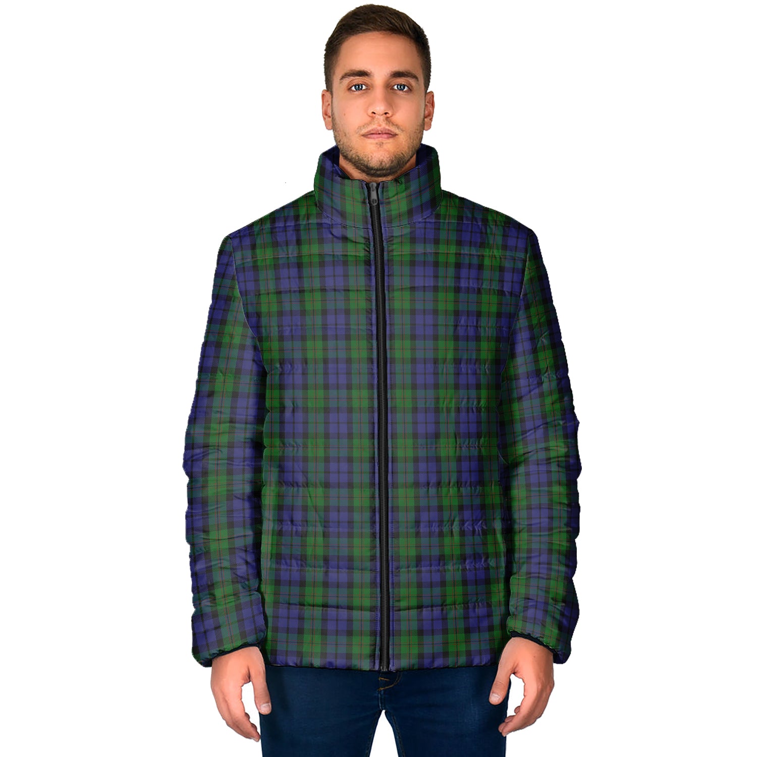 Dundas Tartan Padded Jacket - Tartan Vibes Clothing