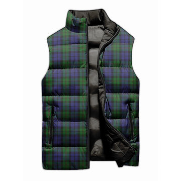 Dundas Tartan Sleeveless Puffer Jacket Unisex M - Tartan Vibes Clothing