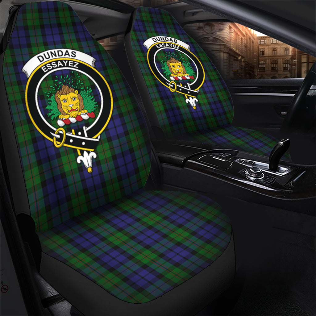Dundas Modern Tartan Crest T-shirt