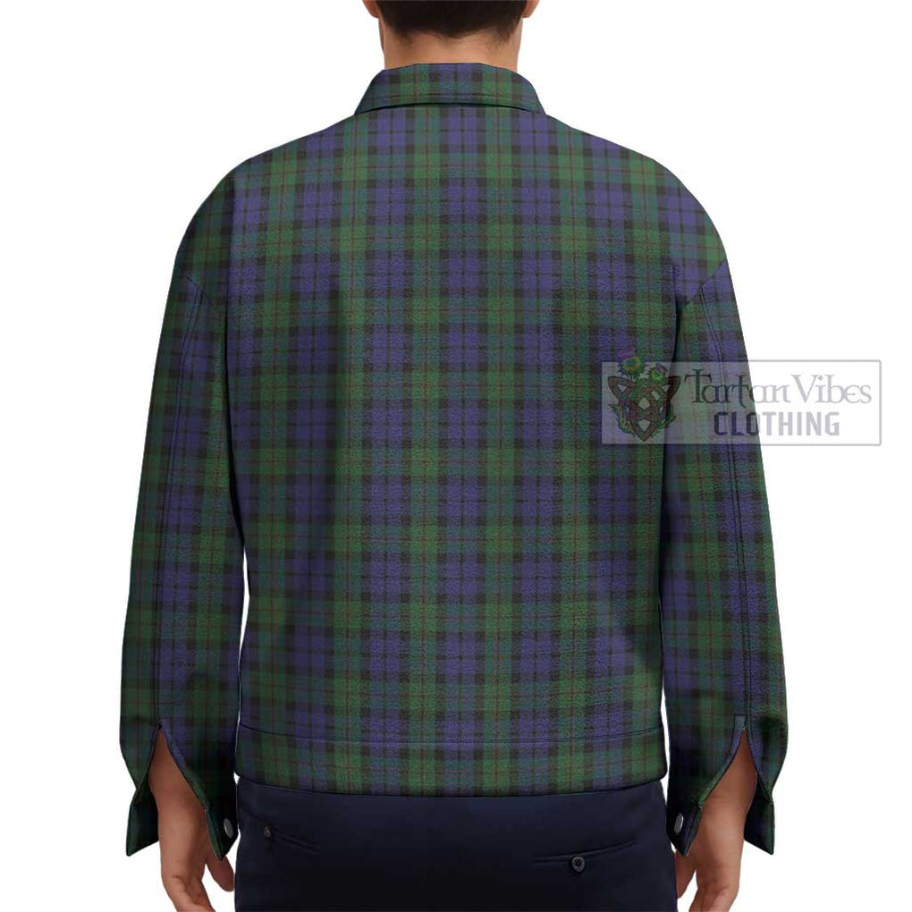 Dundas Tartan Unisex Lapel Cotton Jacket - Tartan Vibes Clothing