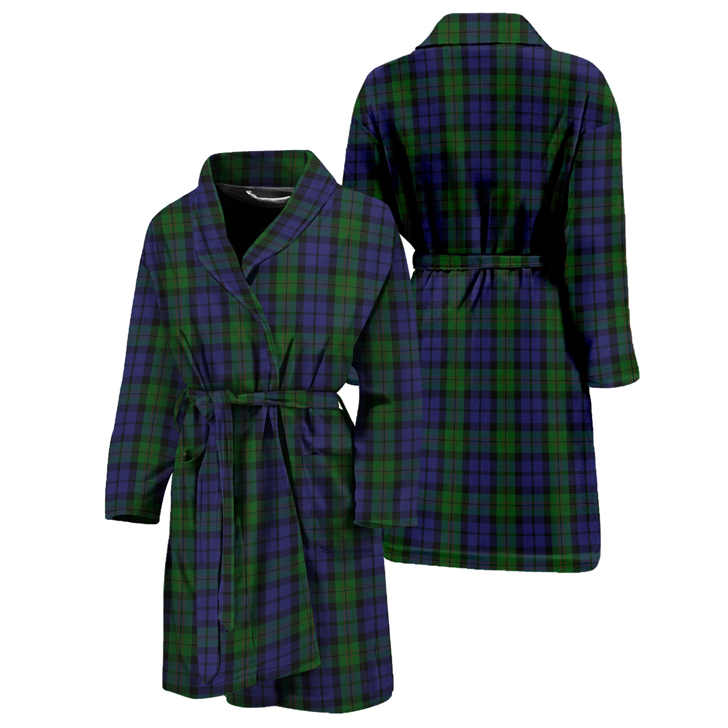 Dundas Tartan Bathrobe Unisex M - Tartan Vibes Clothing