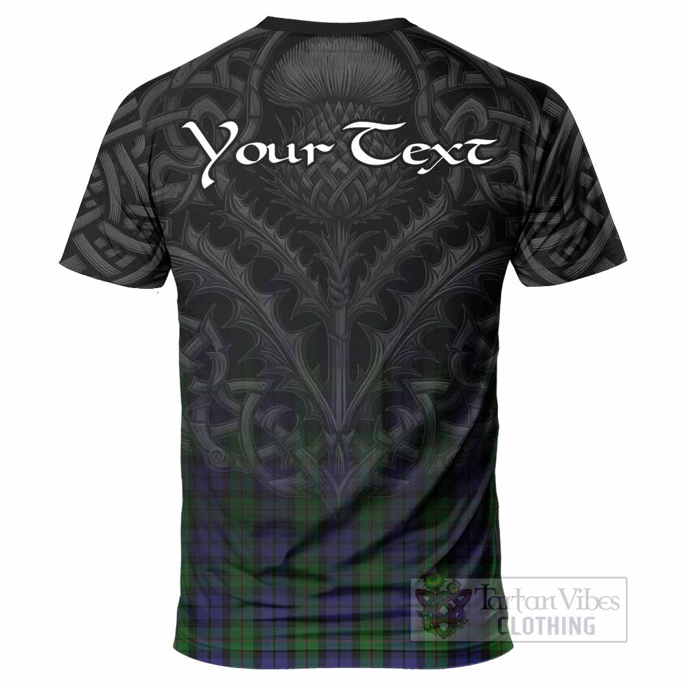 Dundas Tartan T-Shirt with Family Crest Celtic Thistle Vibes - Tartan Vibes Clothing