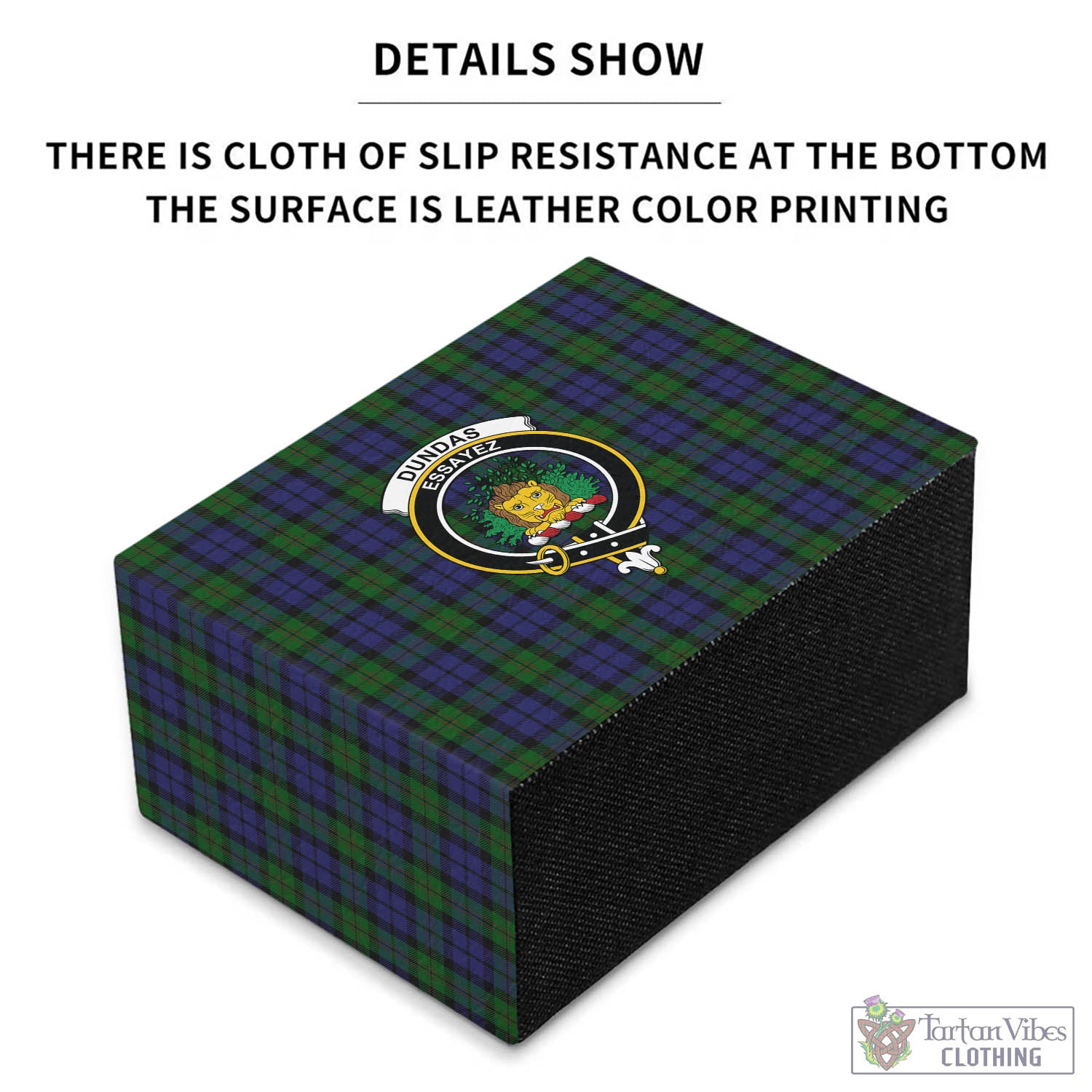 Dundas Modern Tartan Crest Apron