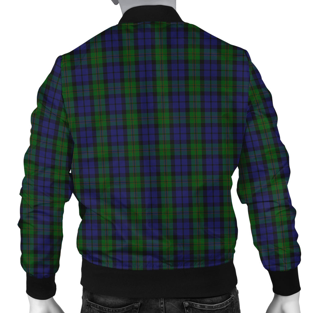 Dundas Tartan Bomber Jacket with Family Crest - Tartan Vibes Clothing