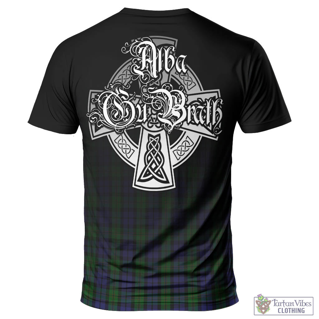 Dundas Tartan T-Shirt Featuring Alba Gu Brath Family Crest Celtic Inspired - Tartan Vibes Clothing