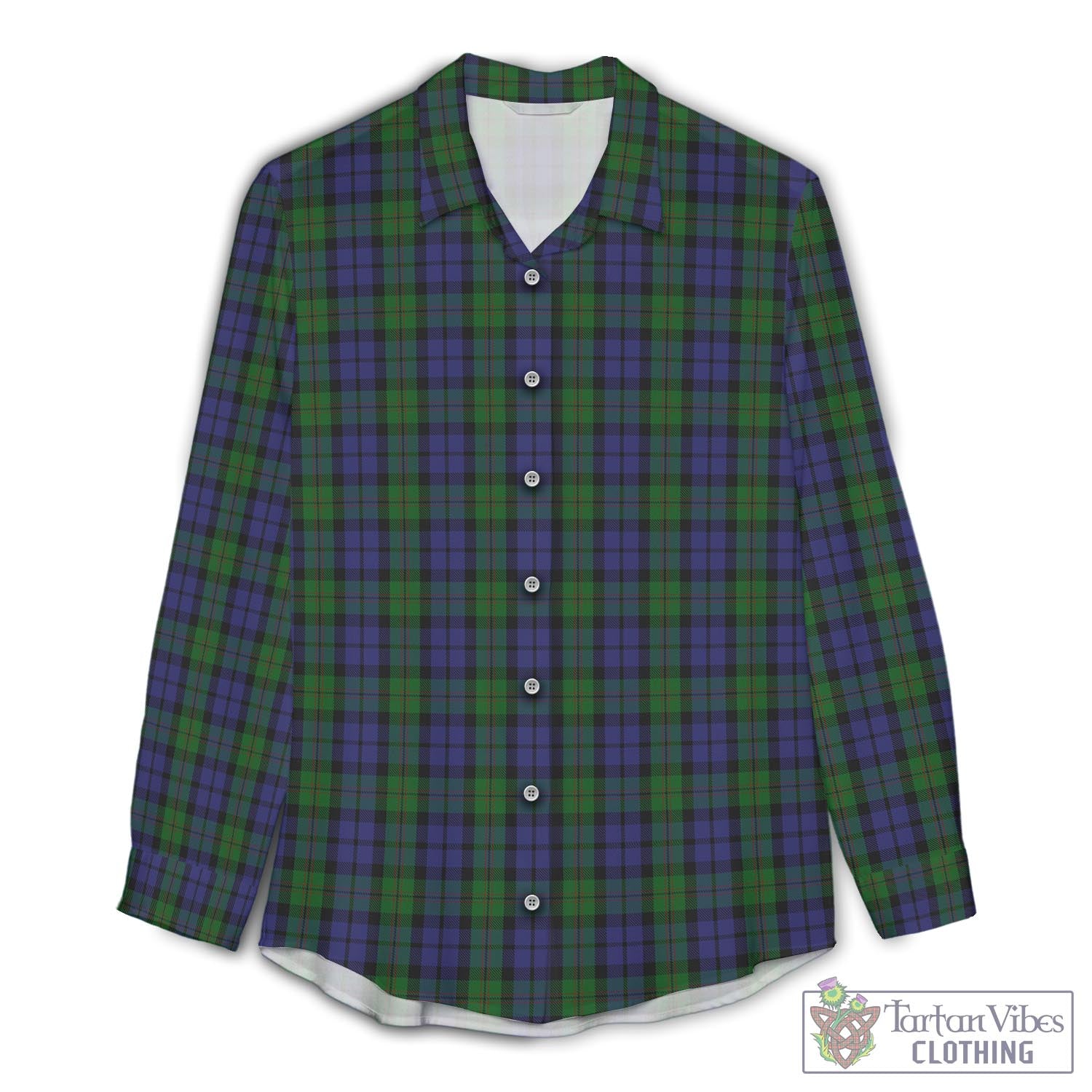 Dundas Tartan Women's Casual Shirt - Tartan Vibes Clothing