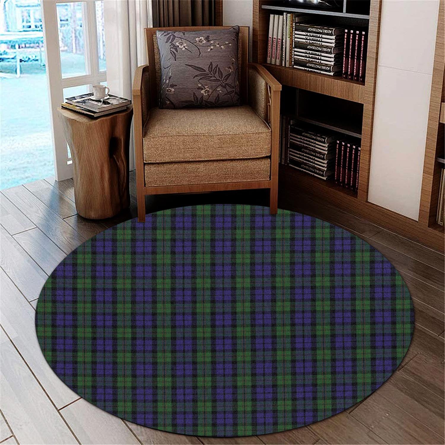 Dundas Tartan Round Rug - Tartan Vibes Clothing