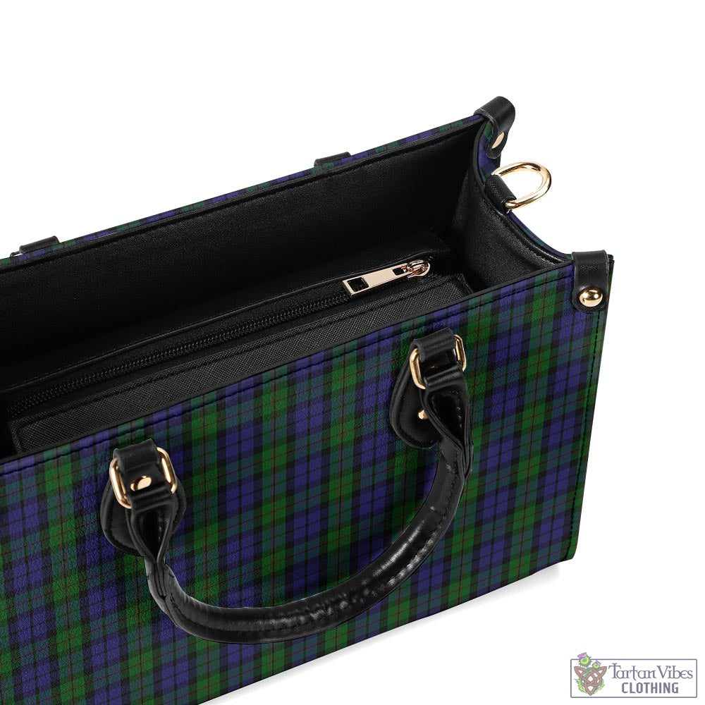 Dundas Tartan Luxury Leather Handbags - Tartan Vibes Clothing
