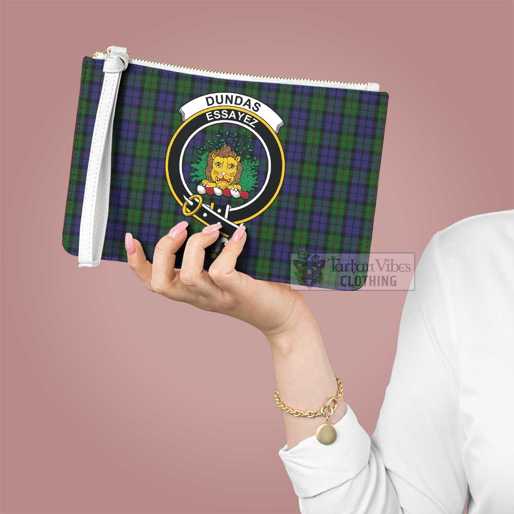 Tartan Vibes Clothing Dundas Family Crest Tartan Clutch Bag
