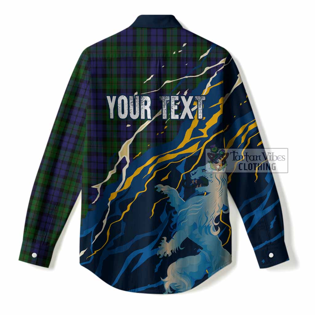 Dundas Scotland Tartan Women Casual Shirt WC2026 Football - We'll Be Coming