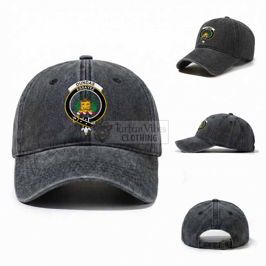Dundas Scottish Clan Crest Washed Baseball Cap