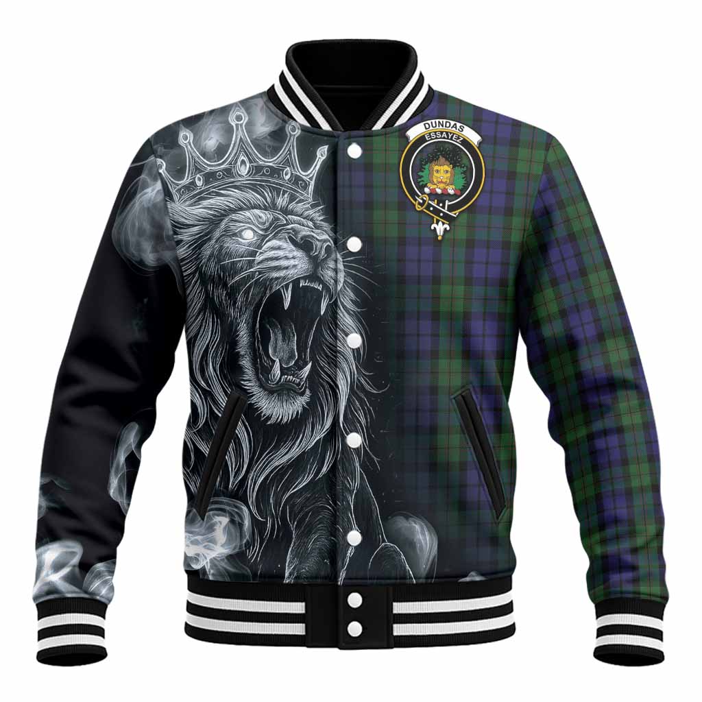 Dundas Tartan Baseball Jacket Roaring Lion Heritage
