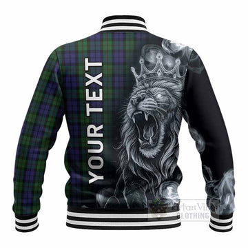 Dundas Tartan Baseball Jacket Roaring Lion Heritage