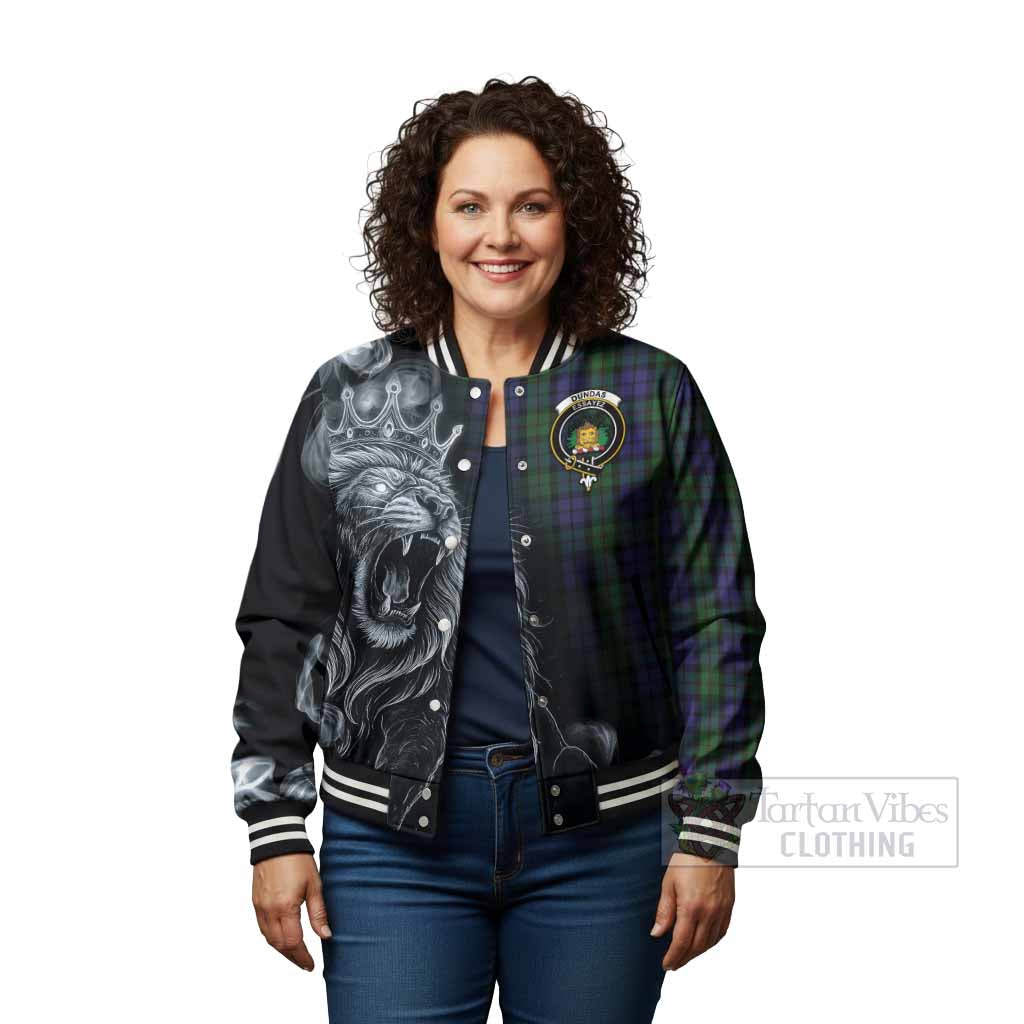 Dundas Tartan Baseball Jacket Roaring Lion Heritage