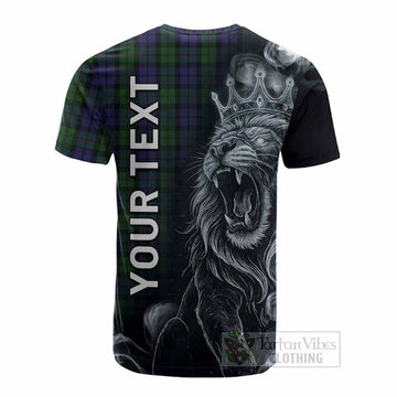 Dundas Tartan Cotton T-shirt Roaring Lion Heritage