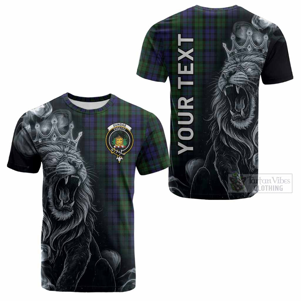 Dundas Tartan Cotton T-shirt Roaring Lion Heritage