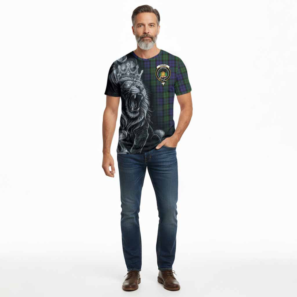 Dundas Tartan Cotton T-shirt Roaring Lion Heritage