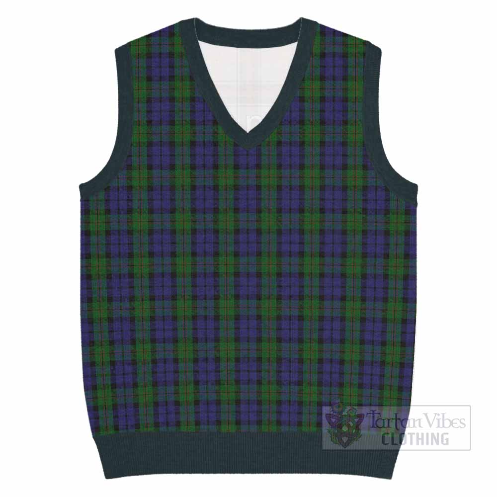 Dundas Tartan Knitted V-Neck Vest - Tartan Vibes Clothing
