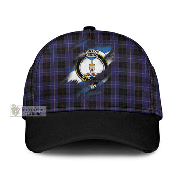 Dunlop Tartan Classic Cap with Family Crest In Me Style