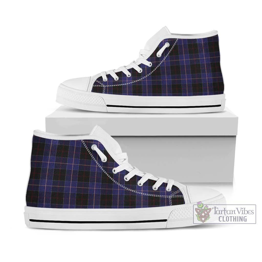 Tartan Vibes Clothing Dunlop Tartan High Top Shoes