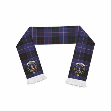 Dunlop Tartan Ruffneck Scarf with Family Crest