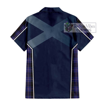 Dunlop Tartan Hawaiian Shirt with Family Crest and Lion Rampant Vibes Sport Style