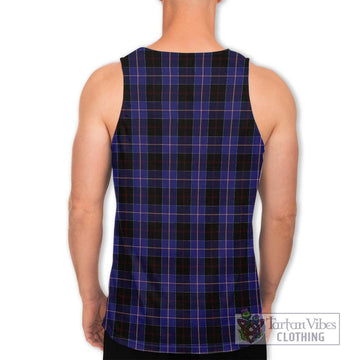 Dunlop Tartan Men's Tank Top with Family Crest DNA In Me Style - Tartanvibesclothing Shop